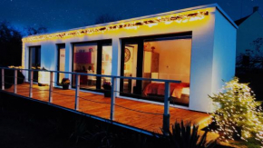 Ranch 66 - Moderní Tiny House Black Swallow ve stylu Route 66 na venkově, Tršice